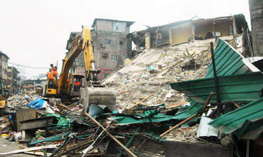 Building Collapse Photo