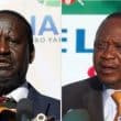 Raila Odinga and Uhuru Kenyatta Photo
