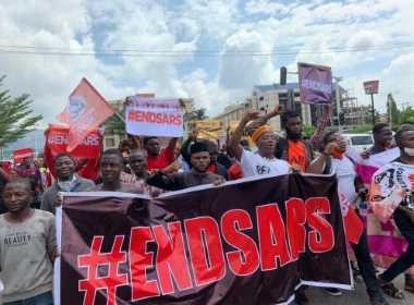 End SARS Protesters in Lagos State Photo