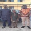 Gift Osayuhi, the "IGP", with members of the Talakawa Parliament after his release photo
