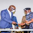 Pictures of Obaseki's visit to Police Headquarters