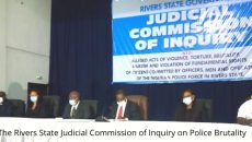 The Rivers State Judicial Commission of Inquiry on Police Brutality Photo