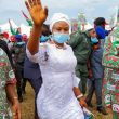 Catherine Amaka Ugwueze and Gov. Ifeanyi Ugwuanyi on campaign trail Photo