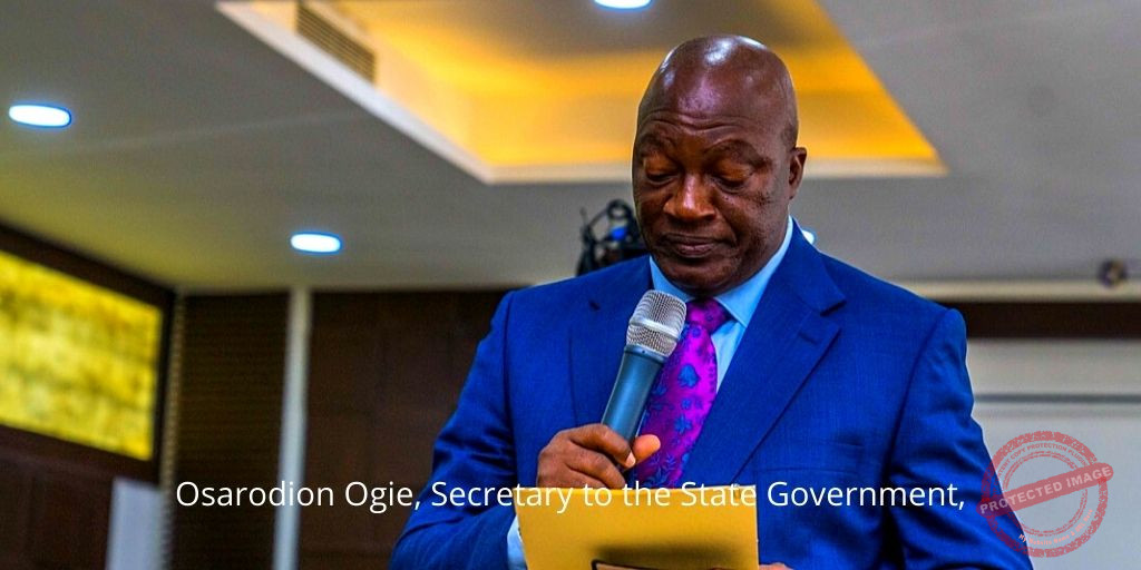 Osarodion Ogie, Secretary to the State Government, Photo