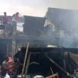 Part of Ladipo Spareparts Market Gutted by Fire