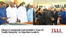Late Isaac Jemide's funeral Photo