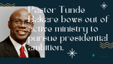 Pastor Tunde Bakare