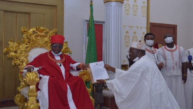 National Honours: Oba of Benin Is Commander of Federal Republic, Says 'We Will Command Well'