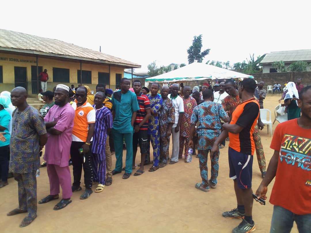 Ogun Residents Throng Polling Units
