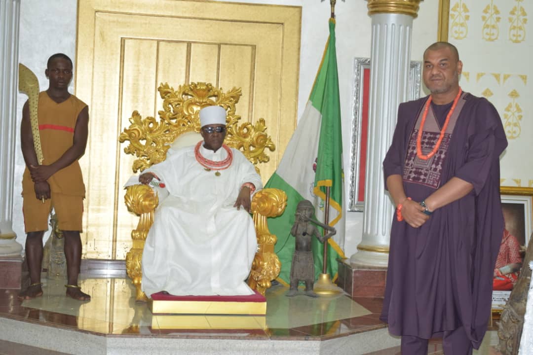 Oba of Benin Assures Late Dokpesi’s Family of Support, Prayers