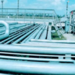 Oil pipelines in the Niger Delta.