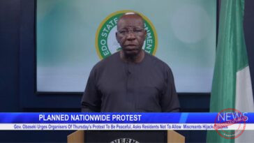 Edo State governor, Godwin Obaseki on Wednesday