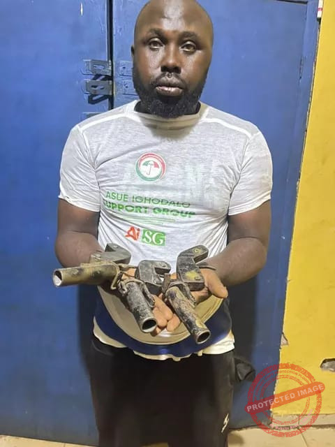 Police Confirms arrest of Two Armed Thugs