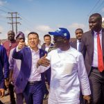 Governor Okpebholo visited the Upper Mission Extension Road by Aduwawa junction and the Ramat Park Axis, both in Benin City