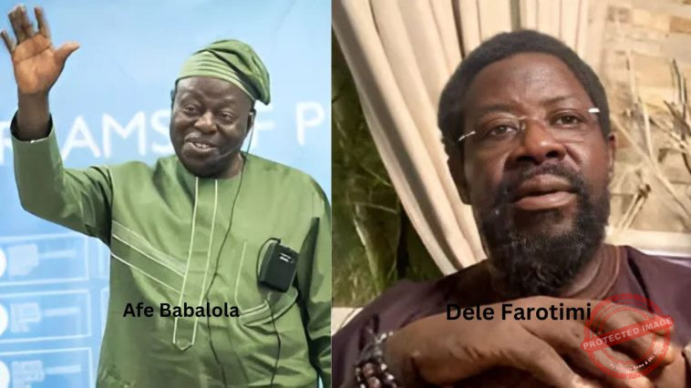 Afe Babalola and Dele Farotimi