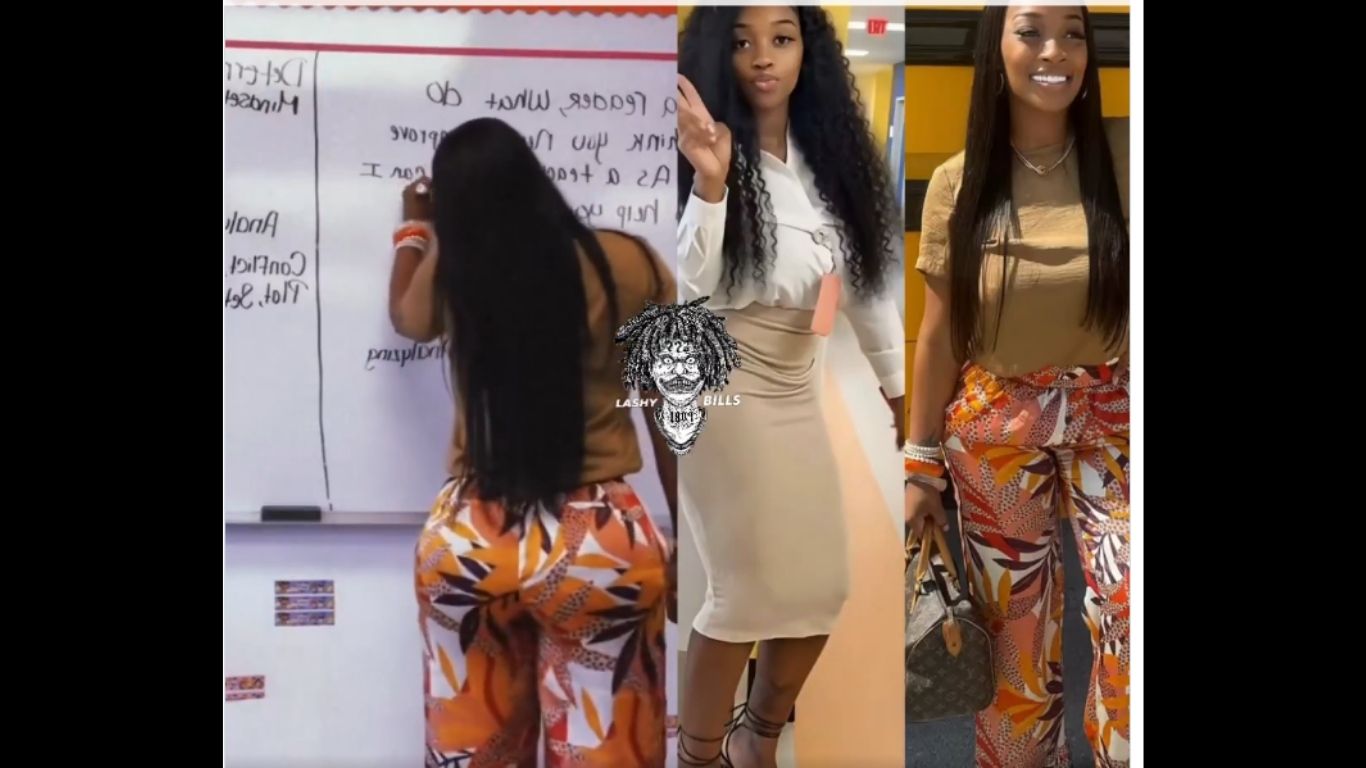‘Teacher Bae’ Ms. Johnson Sparks Controversy Again as Viral Videos Ignite Fresh Backlash Over Classroom Attire
