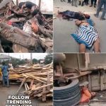 Horror in Lagos: Loaded Trailer Crushes Bus at Eleko, Lekki-Epe Expressway — 10 Feared Dead