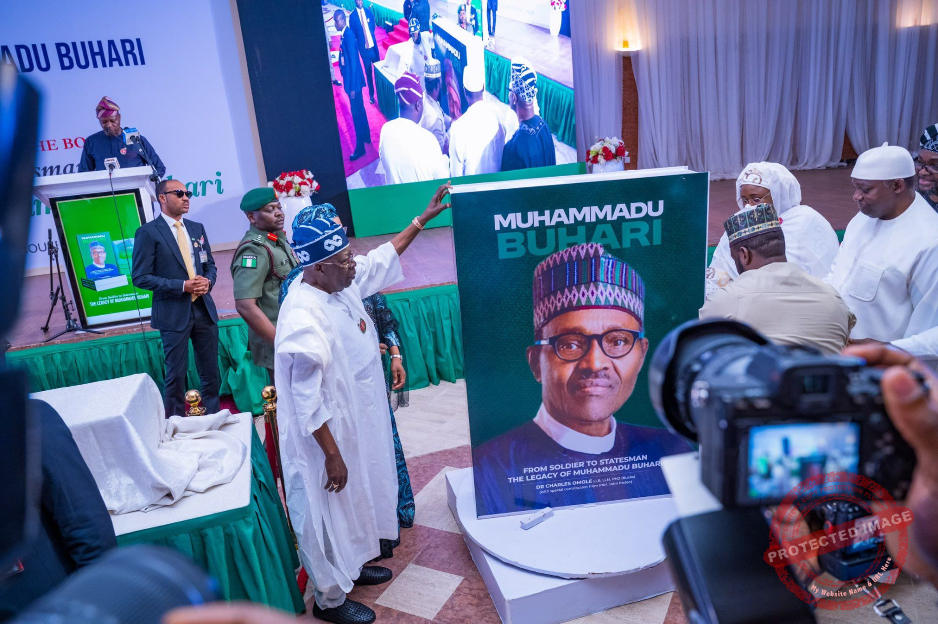 Tinubu Launches Buhari's Biography, Pledges to Uphold Late Ex-President’s Legacy of Integrity